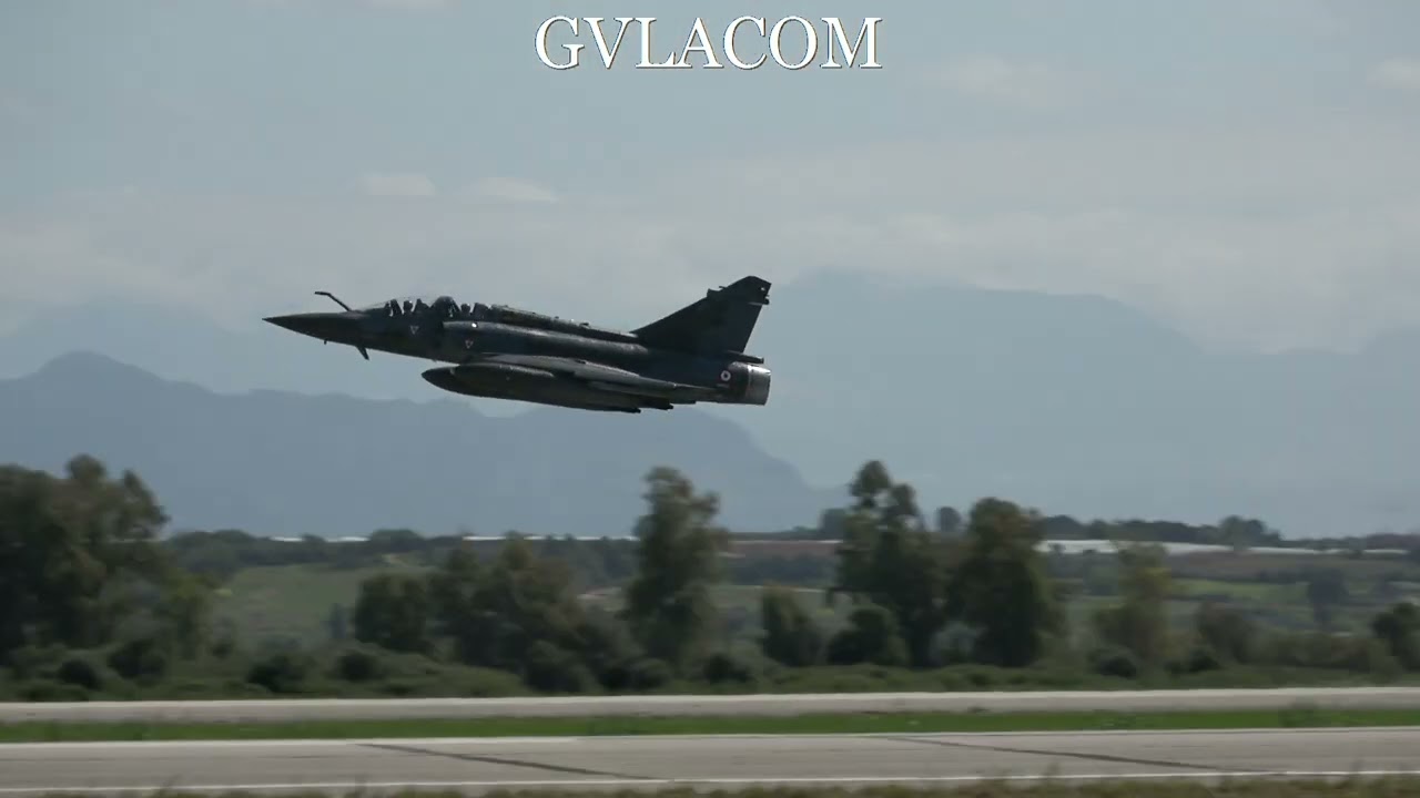 French Air Force Mirage 2000D at Iniochos 2025