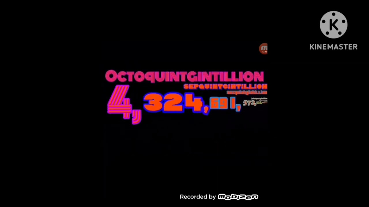 0 to unducentillion