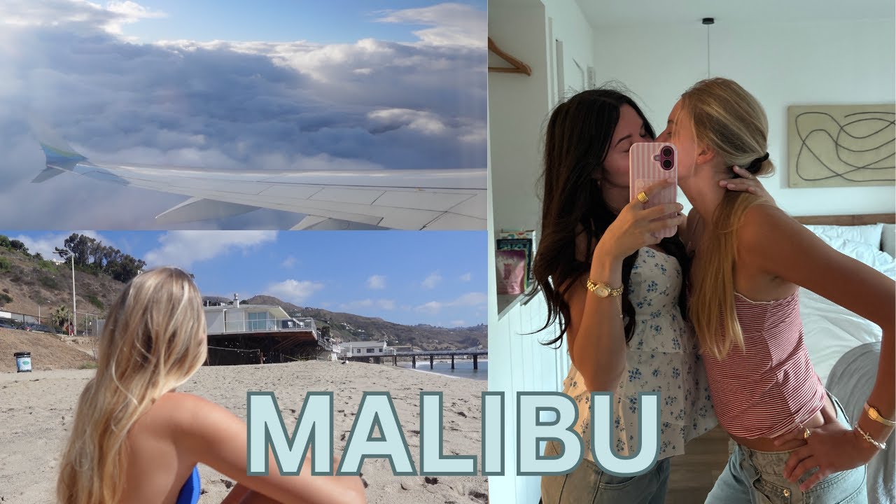МАЛИБУ ВЛОГ С ПАРОЙ WLW ЧАСТЬ 1!!
