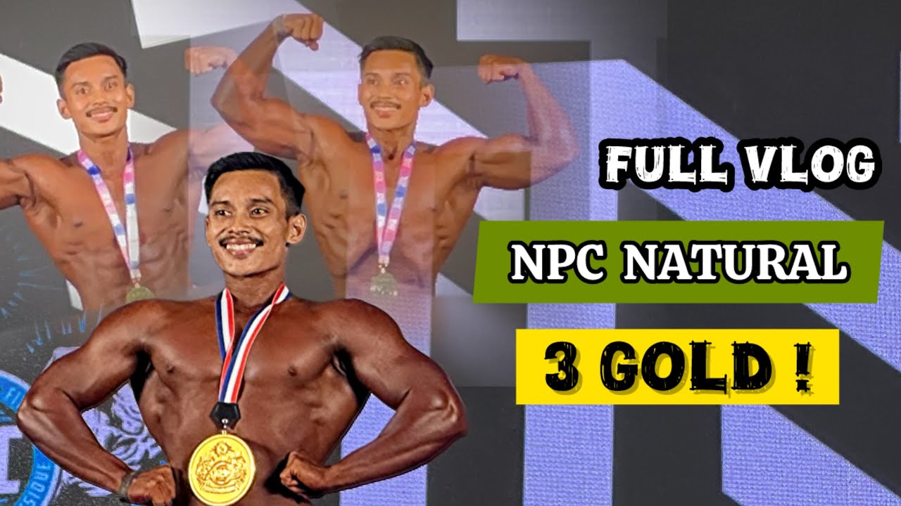 MENANG 3 GOLD ! | VLOG NPC NATURAL 2024