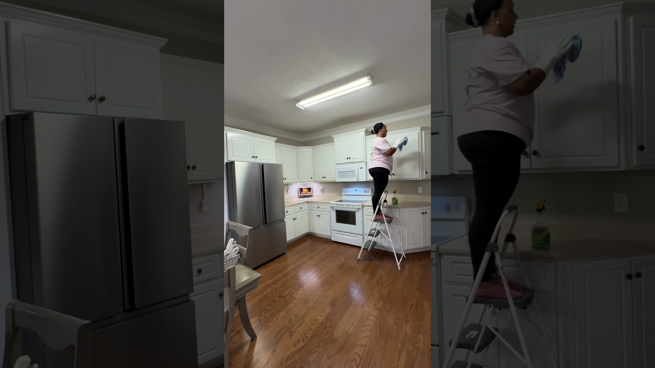DEEP CLEANING BEFORE CHRISTMAS DECORATING #cleaning #cleaningmotivation #kitchendeepcleaning