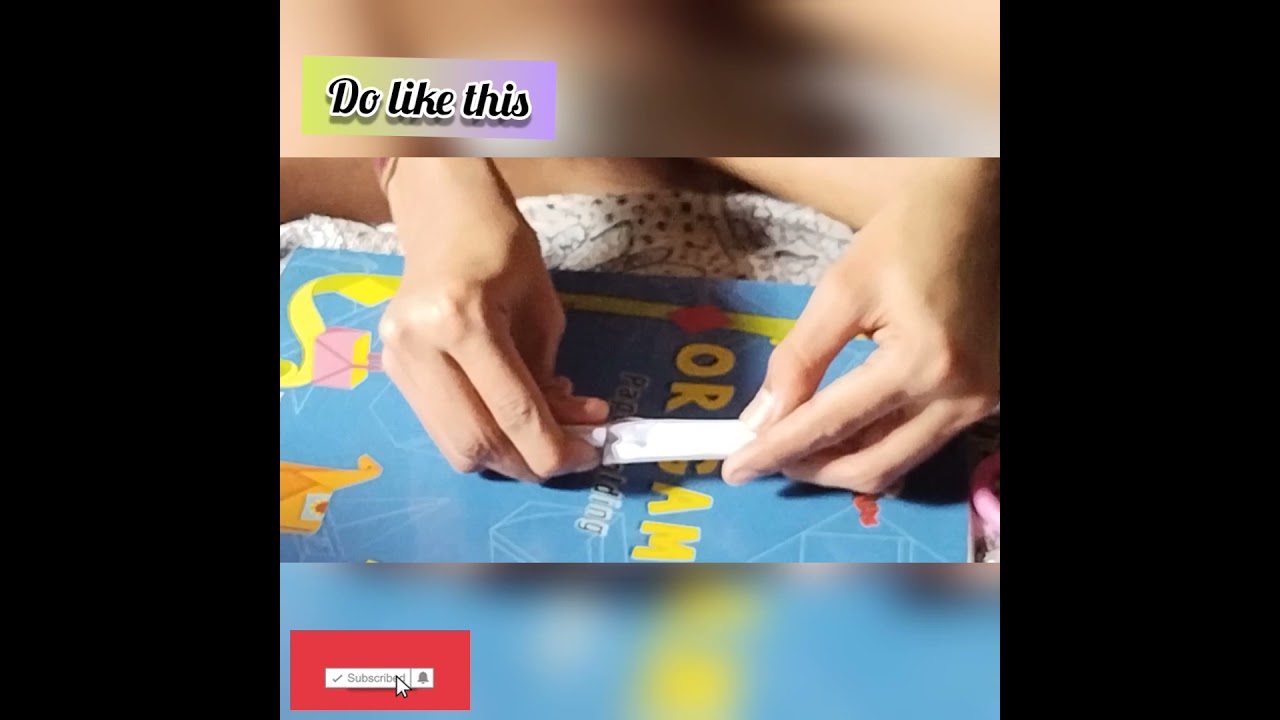 Diy Home made paper ladder