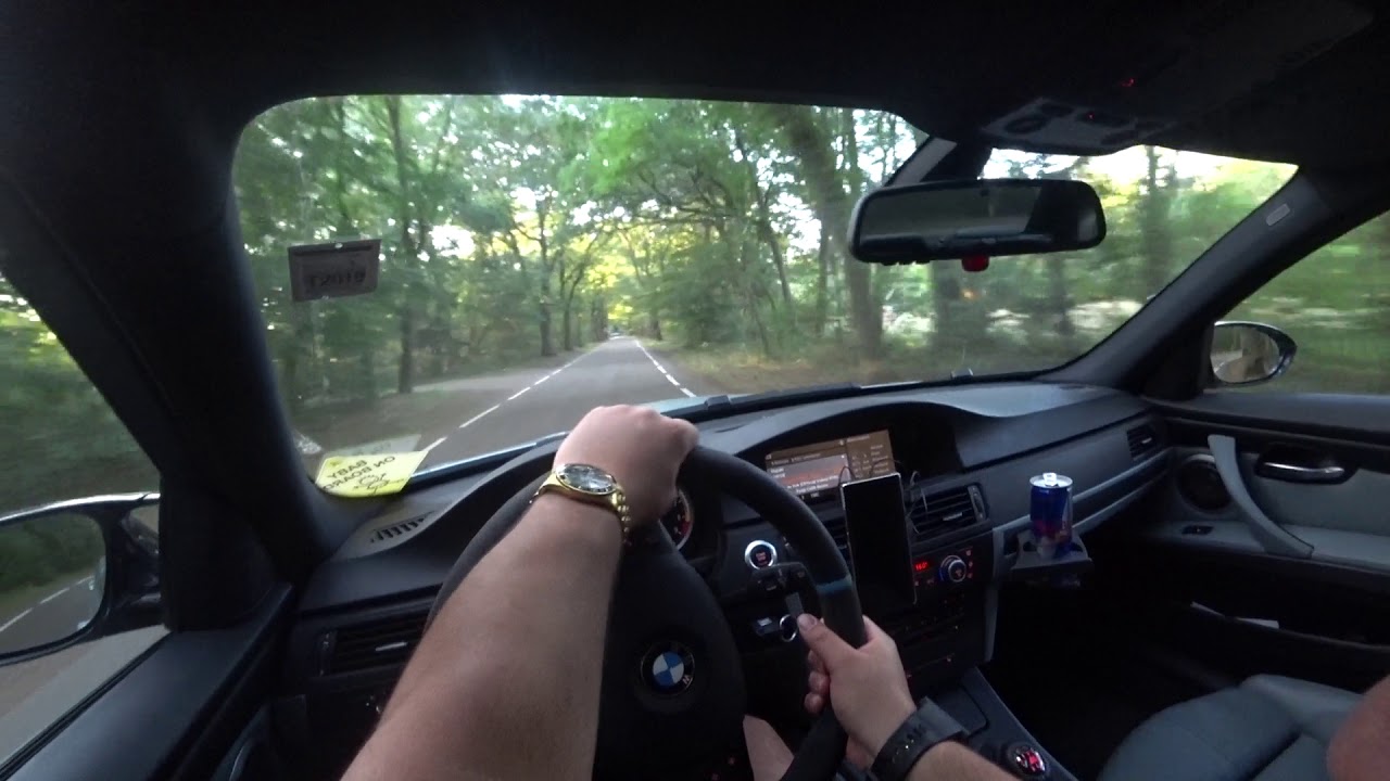 Insane Sounding BMW M3 E90 - POV Test Drive & Powersliding!