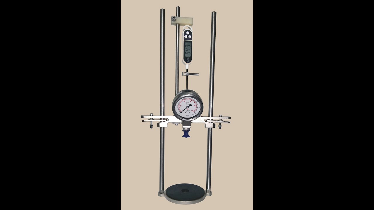 Gas volume tester operating Instructions
