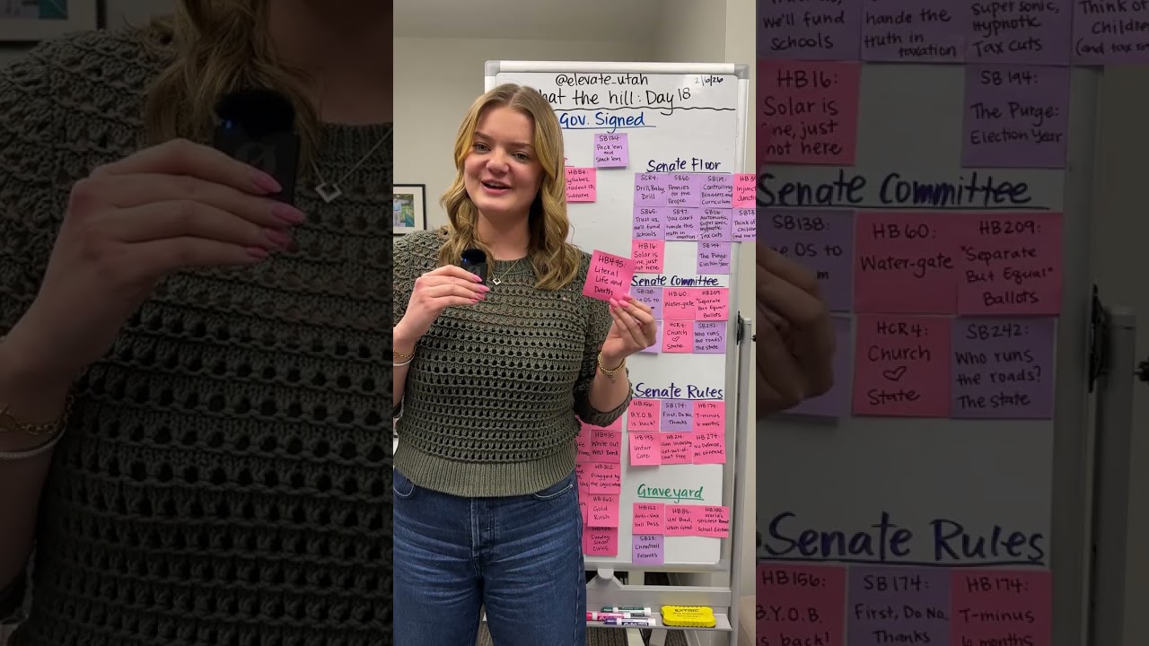 What the Hill is Happening: Day 18 of the Utah Legislative Session