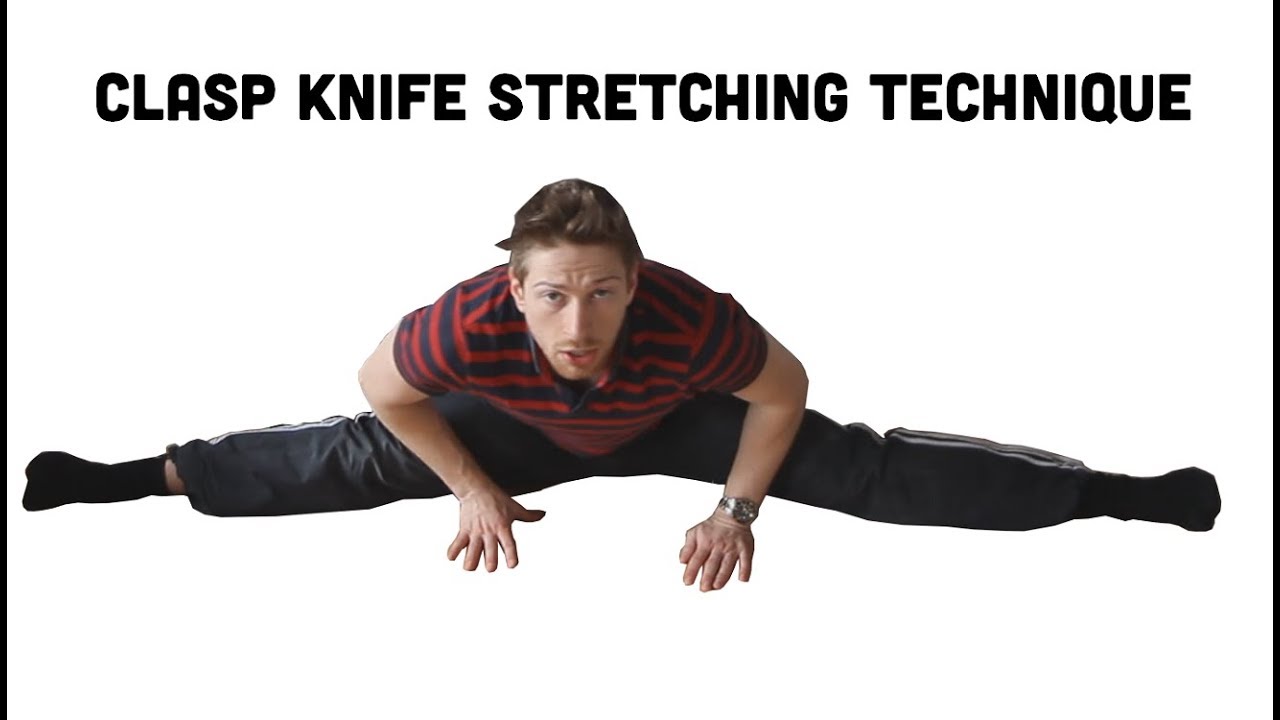 Fastest Way to Learn Splits? || Claspknife Stretching Technique