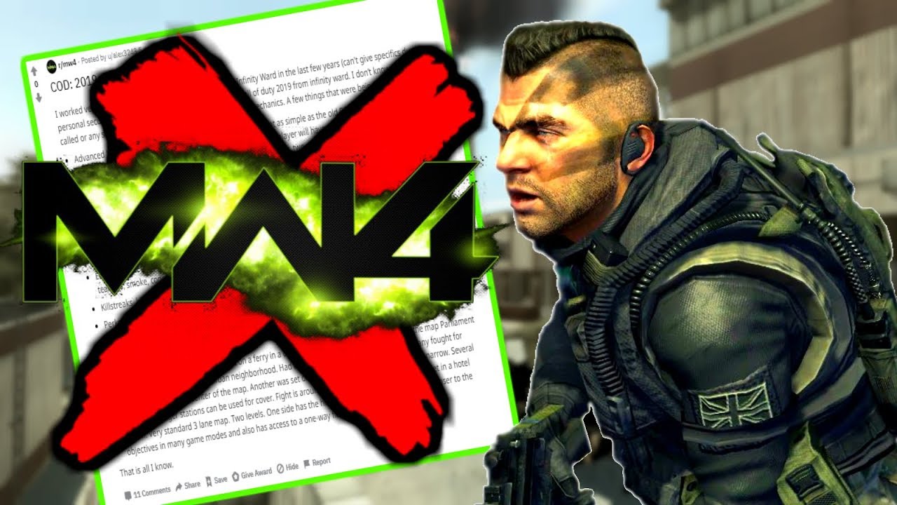Modern Warfare 4.... The worst Leak EVER! COD 2019 Gameplay Details! 😆