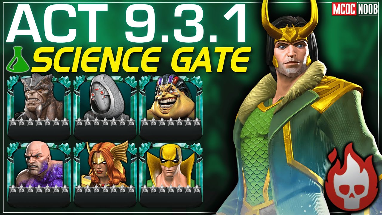 MCOC: Act 9.3.1 Easy Path/Science Gate - LOKI Boss - Sep 2025