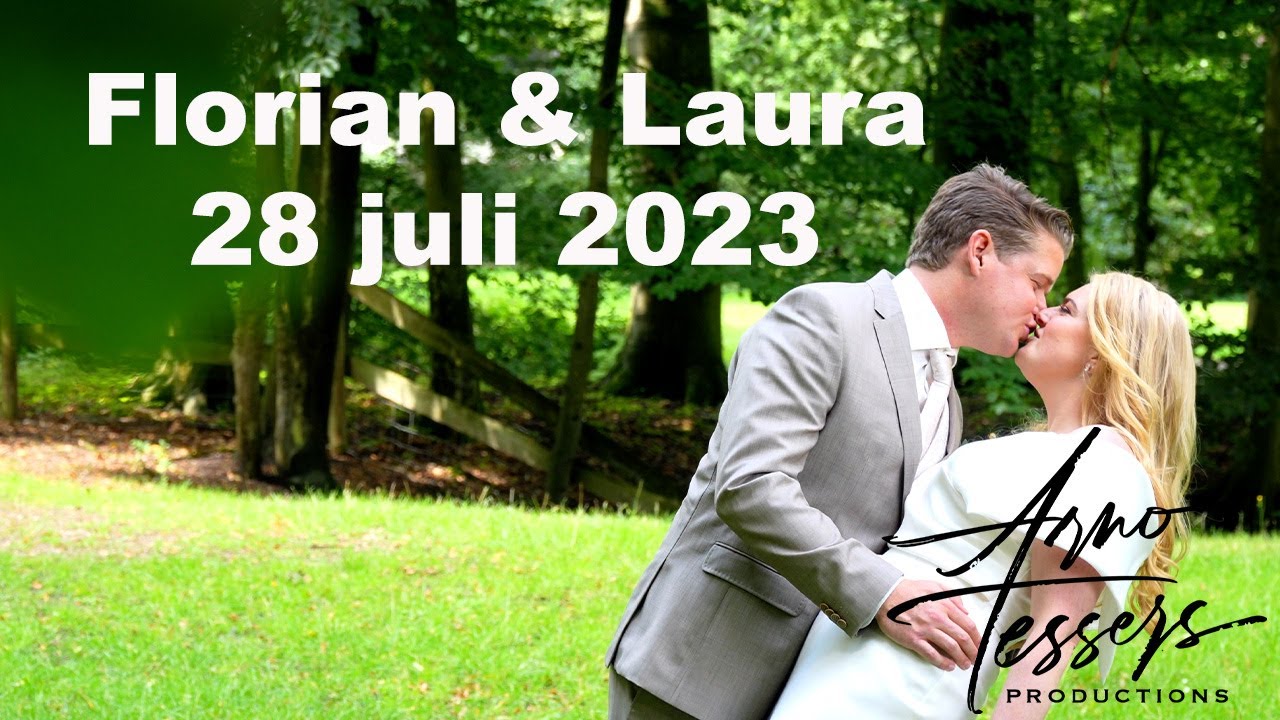Bruiloft video  Laura en Florian bruidsclip