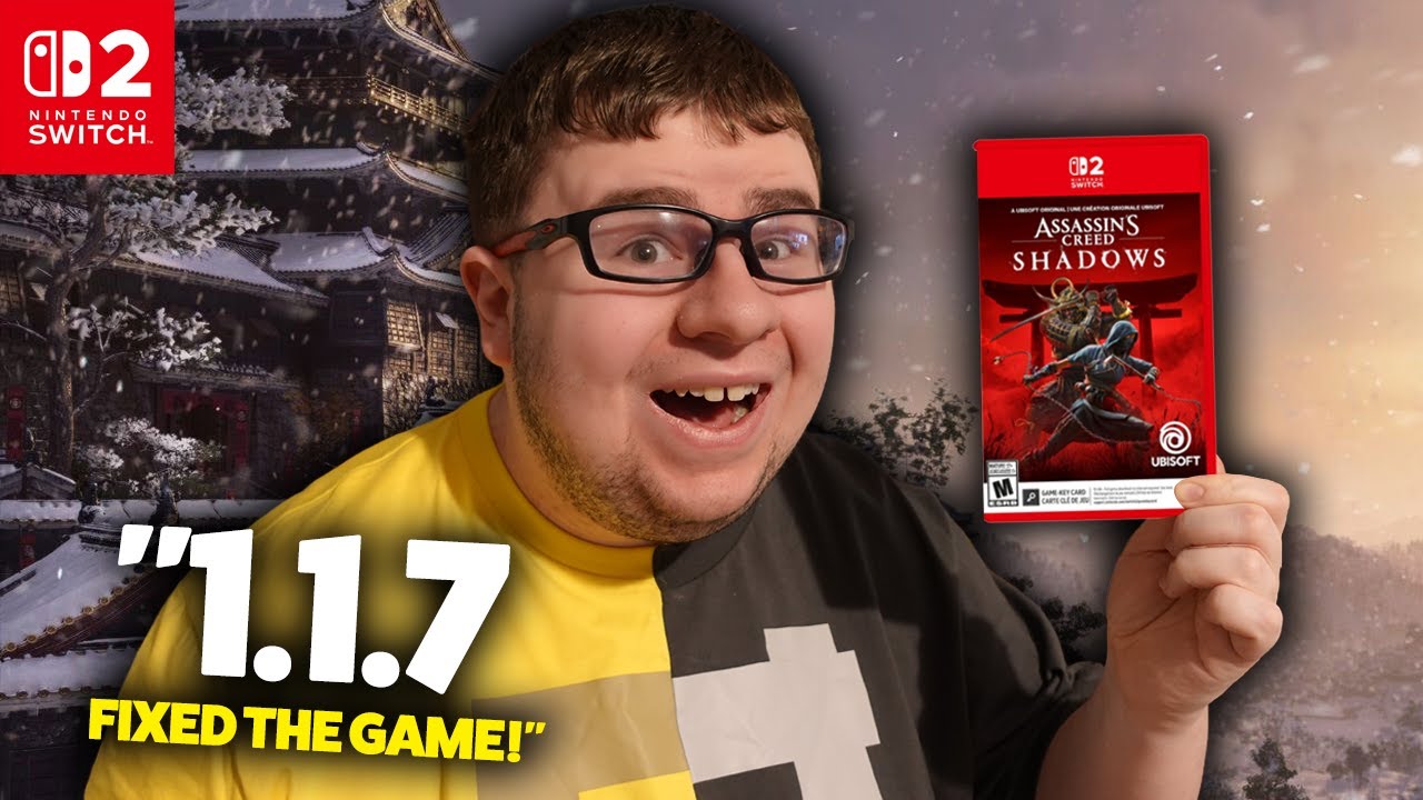 Исправлена ​​ошибка в Assassin's Creed Shadows на Nintendo Switch 2! (Обновление патча 1.1.7)