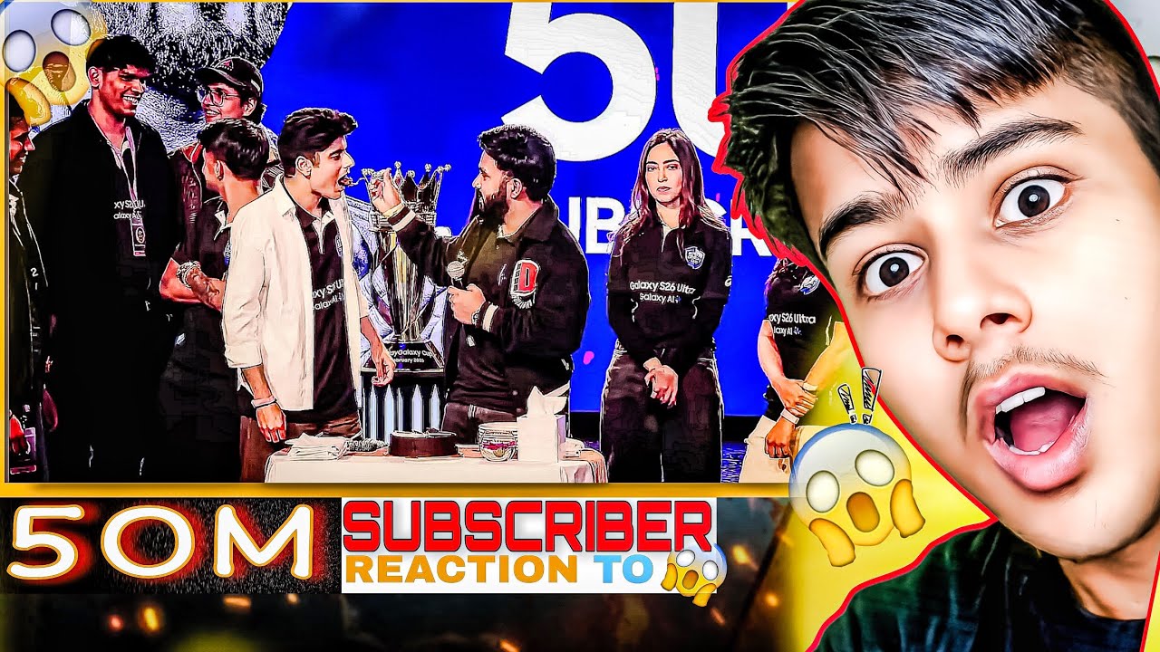 50 MILLION SUBSCRIBERS FIRST INDIAN YOUTUBER REVIEW😱
