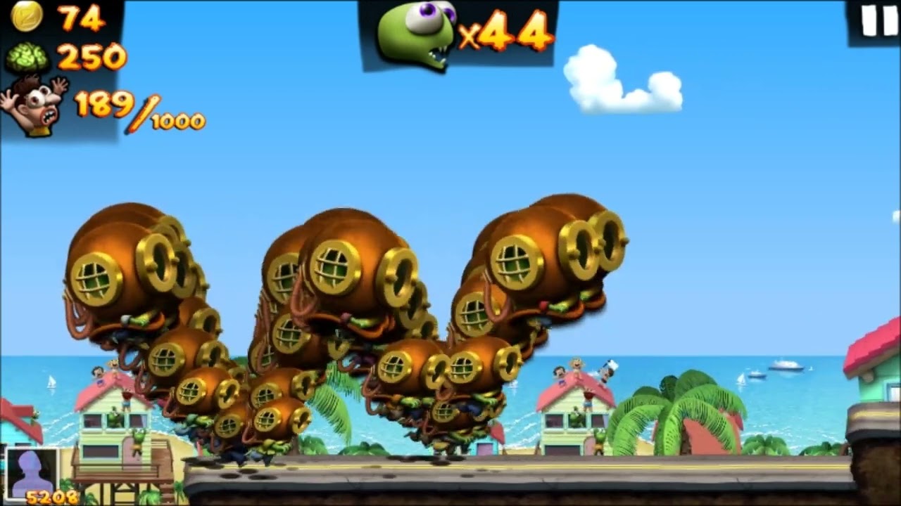 Zombie Tsunami Daily Challenge Eat 1000 civilians