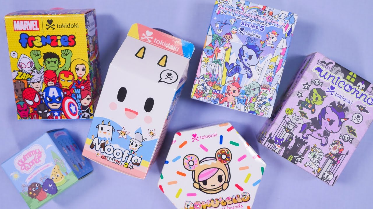 Tokidoki Blind Boxes and Stationery Package Opening!
