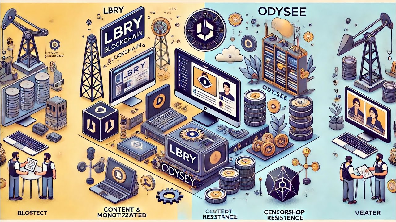 Why LBRY Credits $LBC is real value cryptocurrency with Odysee