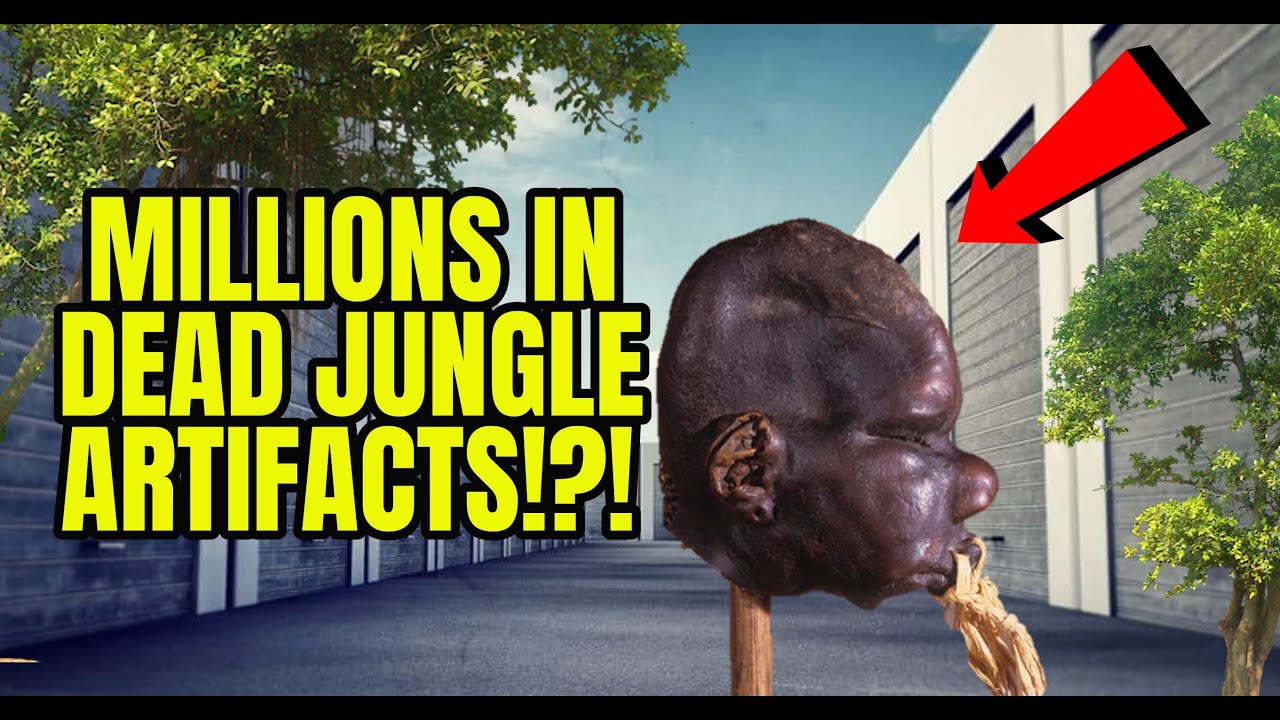 Dead Bones, Skulls and Artifacts Found In Millionaires Abandoned Storage Unit!?!