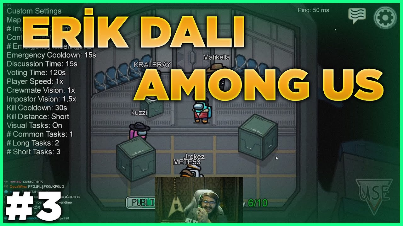 Kendine Müzisyen - Erik Dalı ile Among Us Oynuyor #3
