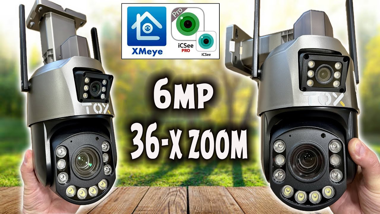 Wifi камера 2в1 с регулировкой верхней. ICsee XMEye