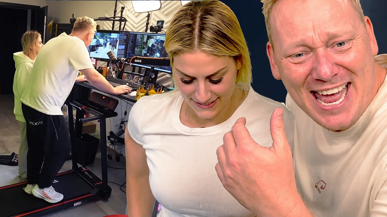 Knossi joggt &uuml;ber 10 Kilometer an seinem Streaming Setup! 😂