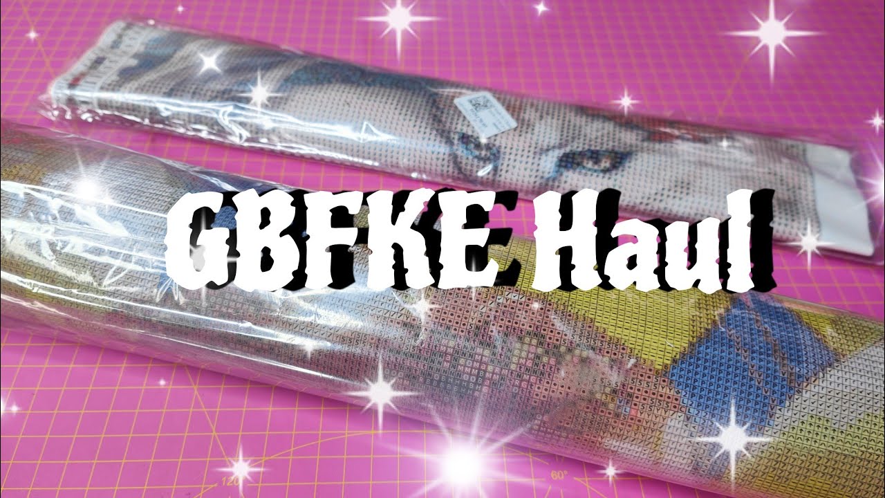 2 wunderschöne Diamondpainting Bilder von GBFKE ! UNBOXING/HAUL ! #gbfke #wildrose1975 #haul