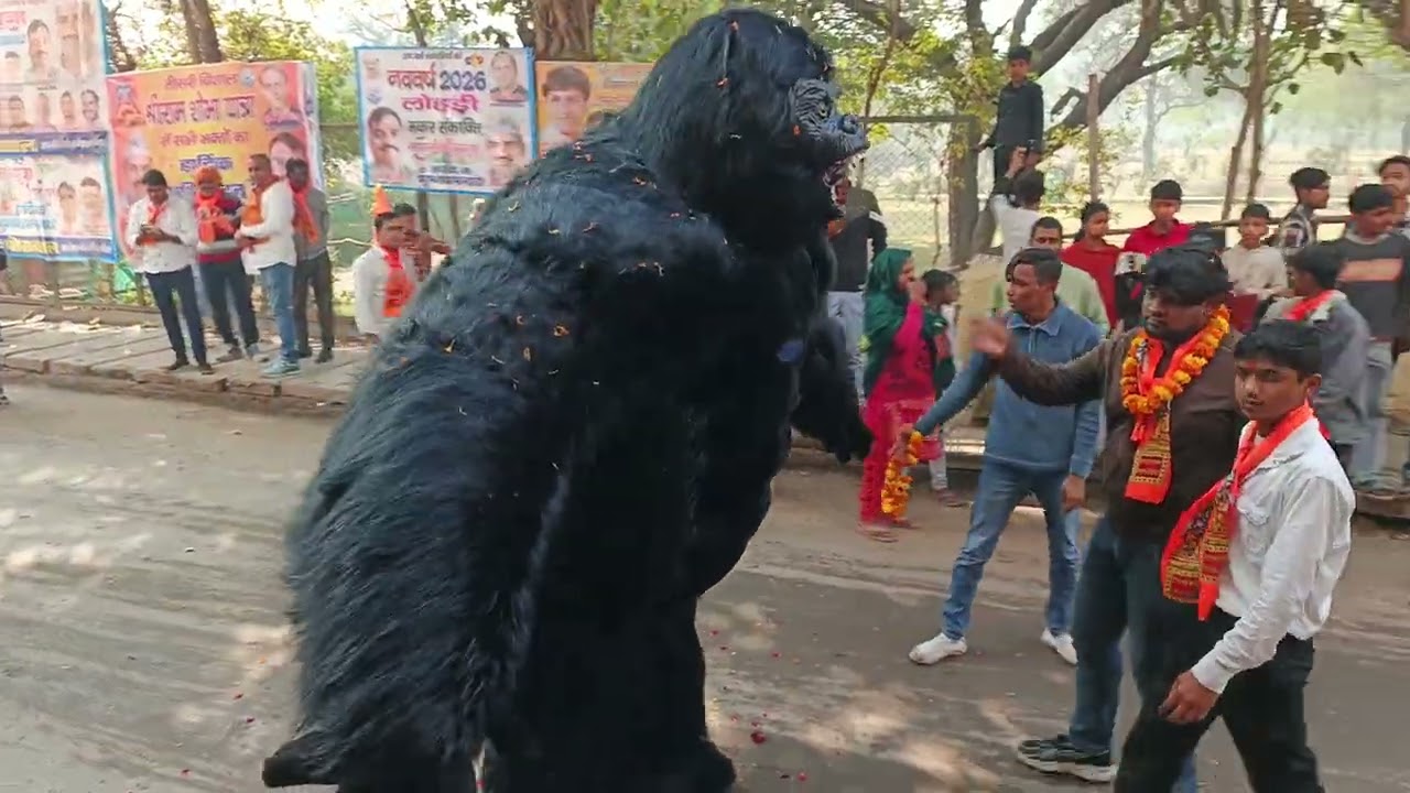 राम पदयात्रा वीर हनुमान संगठन निहाल विहार