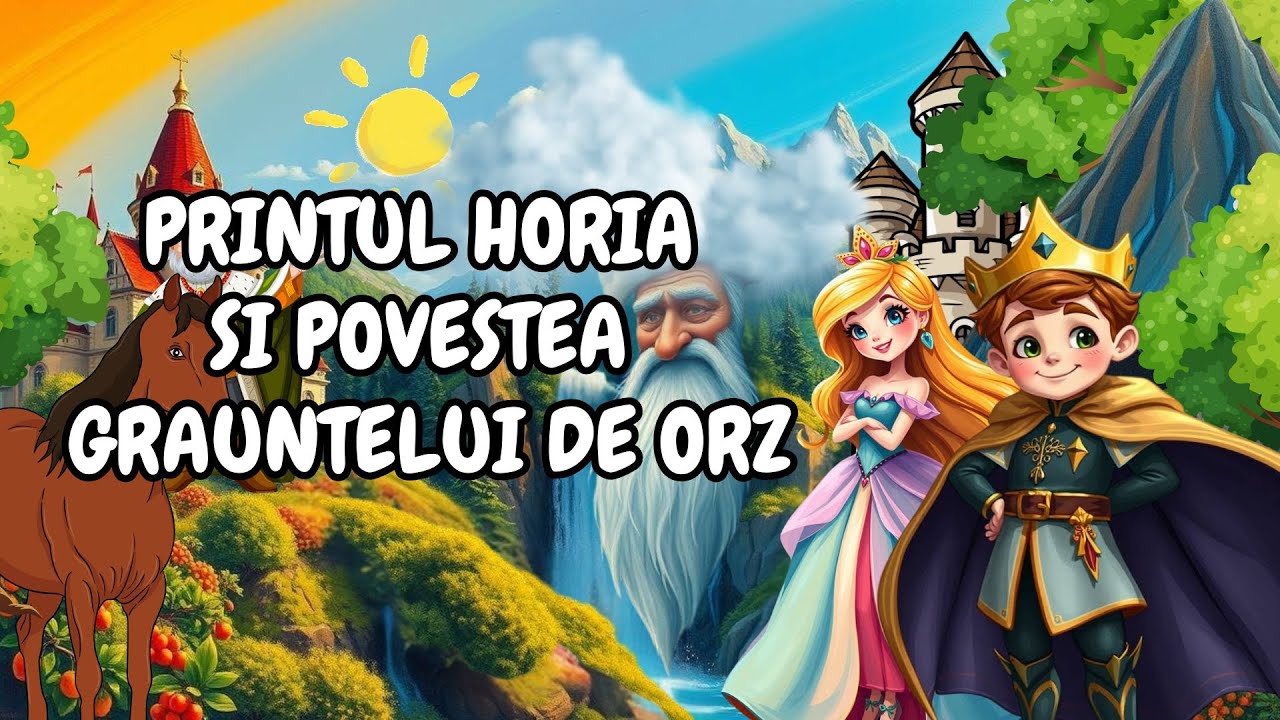 👑 Printul Horia si Povestea Grauntelui de Orz | Povesti pentru copii | Basme | Povesti nemuritoare 👑