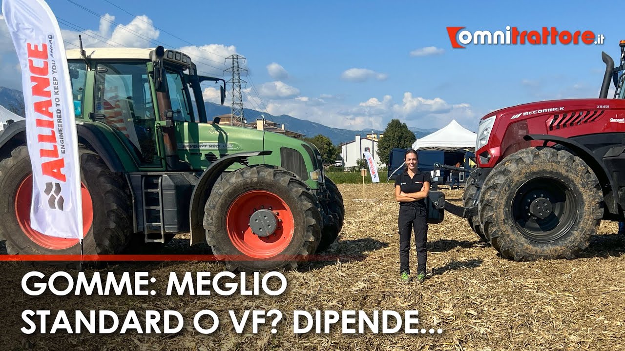Giulia TONELLO: gomme trattore STANDARD o VF, quali scelgo?