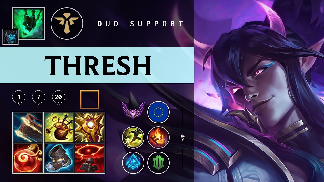 Thresh Support vs Fiddlesticks - EUW Master Patch 26.02