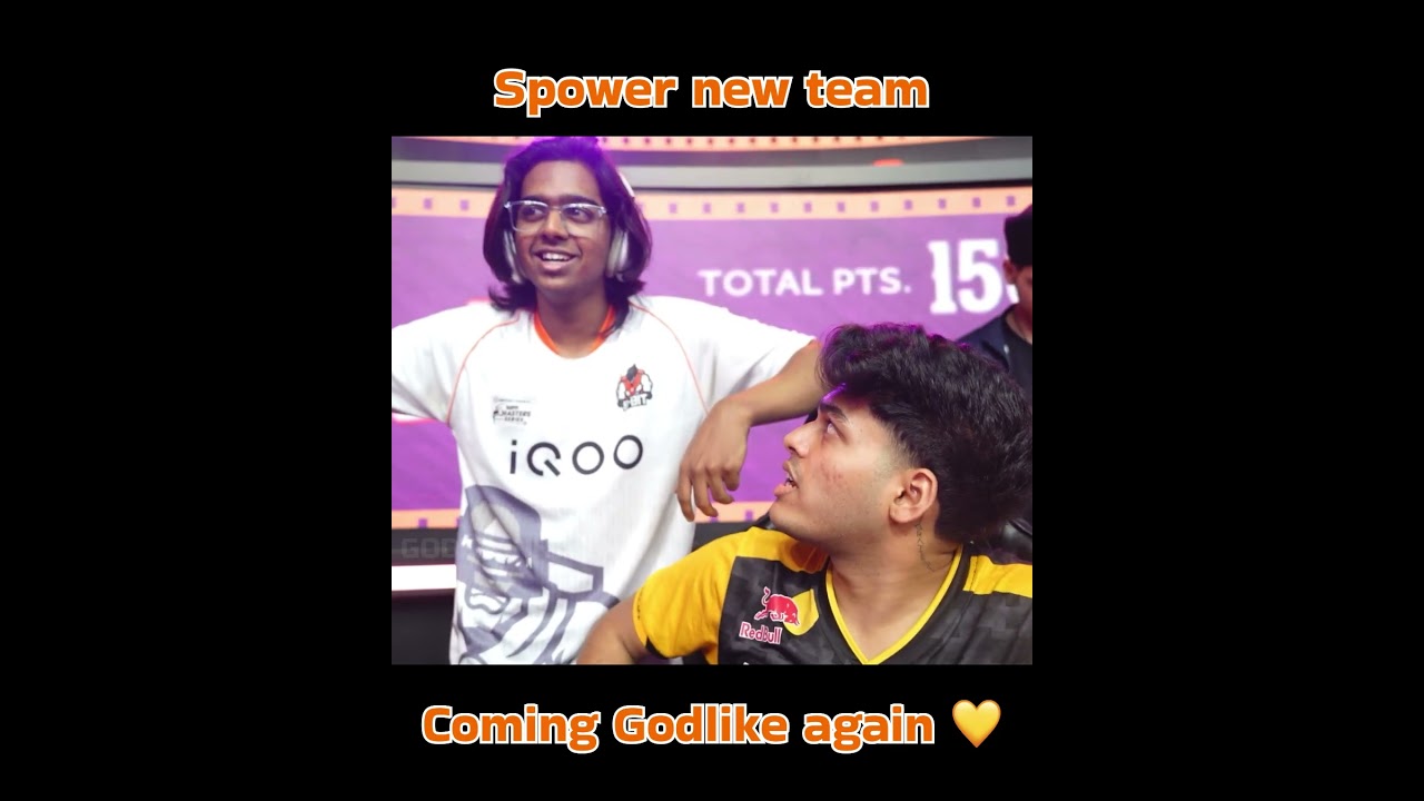 Spower coming back to Godlike 💛
