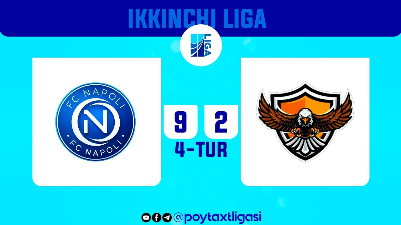 Poytaxt 2-ligasi. 4-tur. Napoli - Eagles - 9:2
