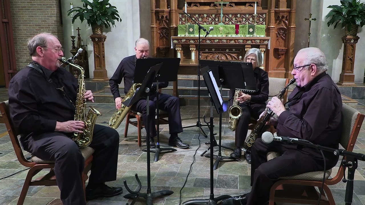 6/13/2022 - ASB Sax Quartet Performing Elijah 
