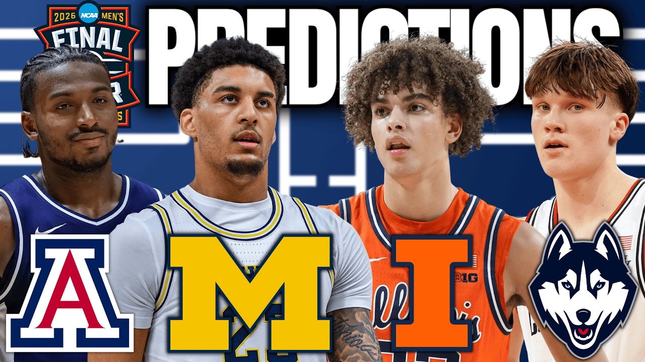 March Madness FINAL FOUR Predictions + National Champion Pick