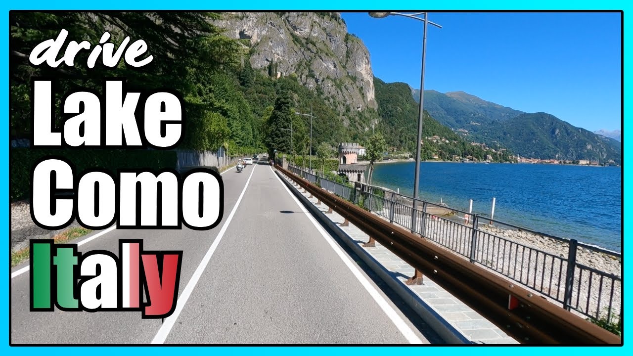BREATHTAKING Italian Drive - Lake Como [60FPS]