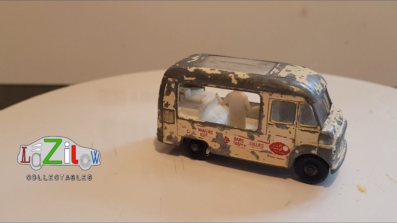Lesney matchbox Commer Ice cream canteen restoration