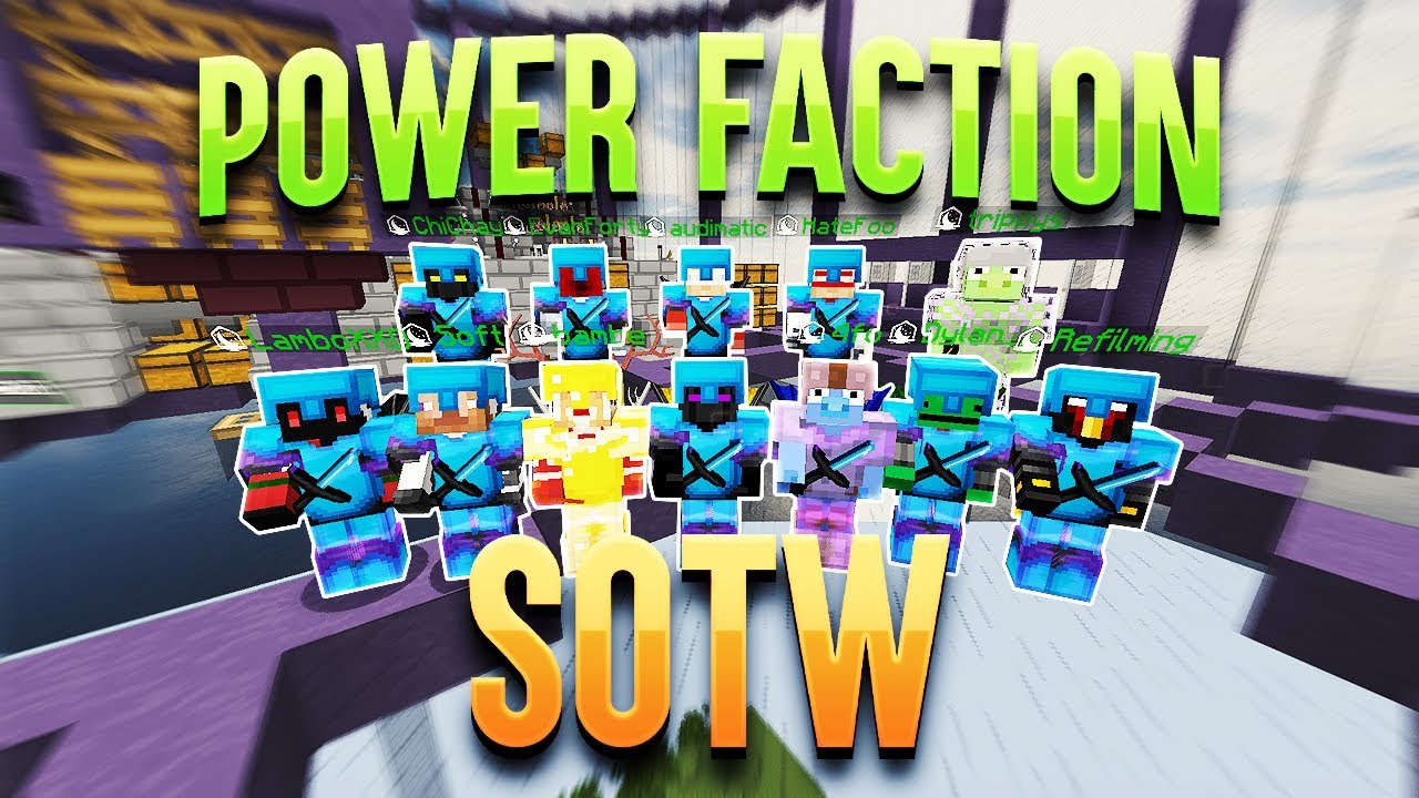 This is how the BEST POWER FACTION plays SOTW in 2020... | Minecraft HCF