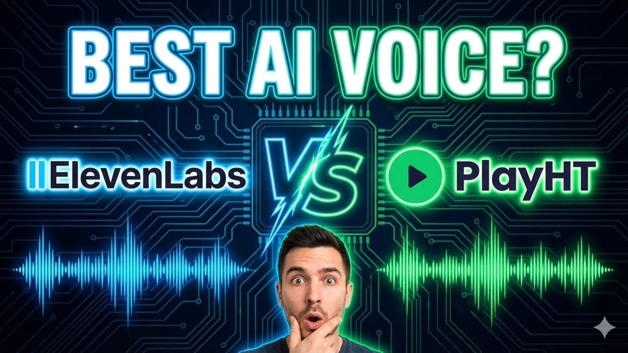 ElevenLabs or PlayHT? Which one is the  Best AI Voice Generator for Business?