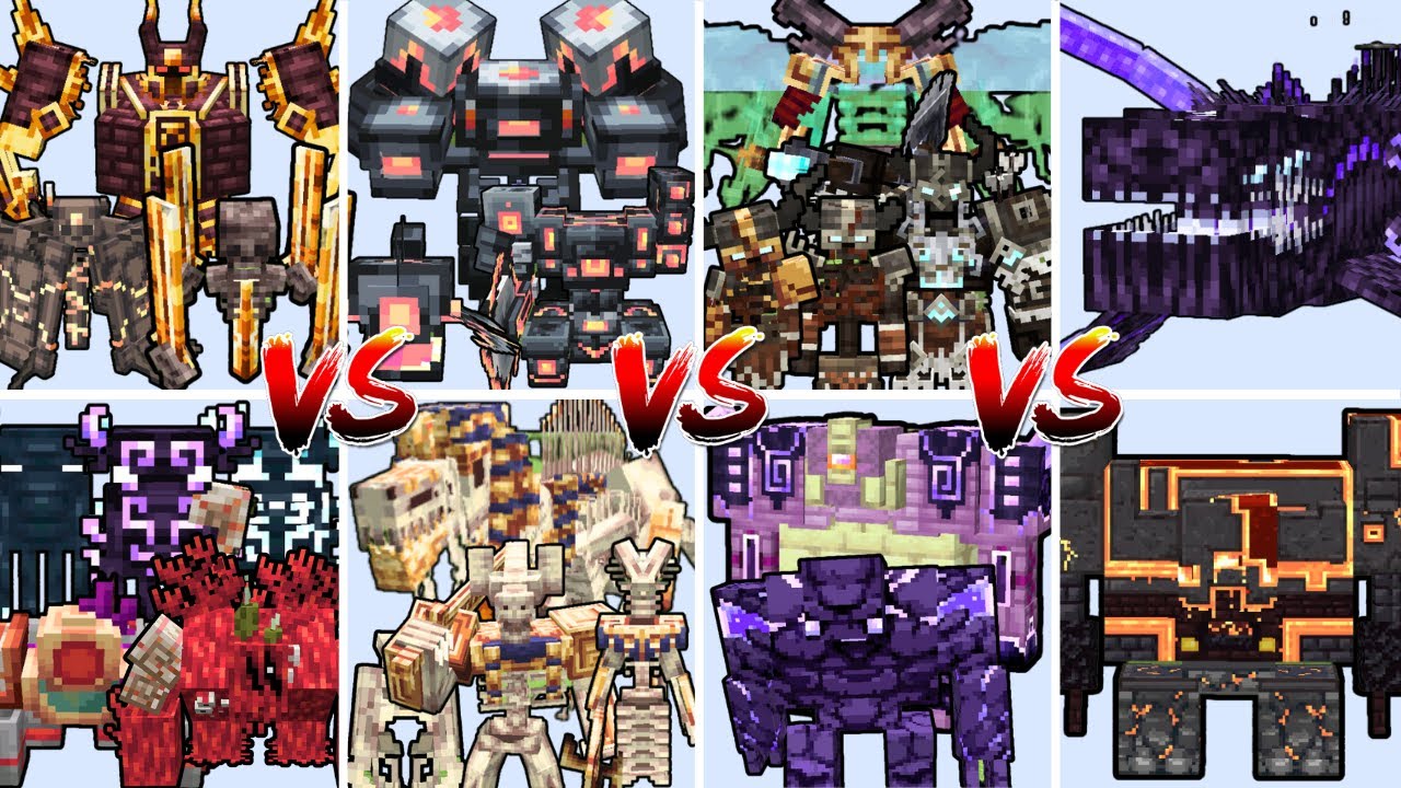 MINECRAFT ARMY TOURNAMENT (L_ENDER 'S CATACLYSM) | Minecraft Mob Battle