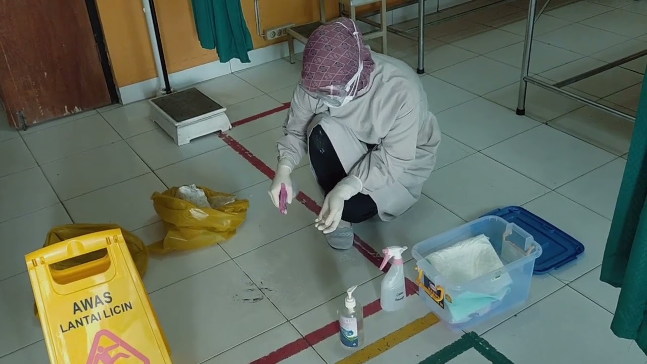 PROSEDUR PEMBERSIHAN TUMPAHAN CAIRAN B3 DENGAN SPILL KIT #spillkit #limbahb3 #fasyankes