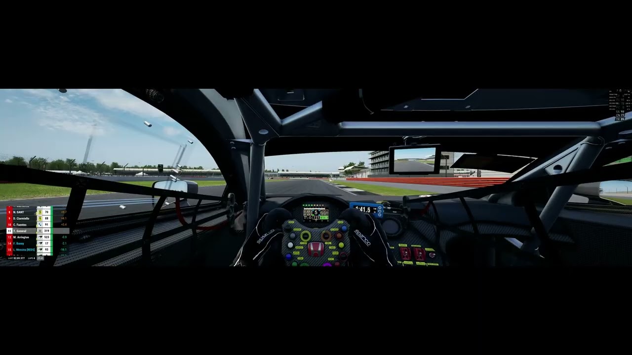 Honda NSX GT3 EVO - 15 2 2026 Race 4 Assetto Corsa Competizione Multiplayer @ Silverstone