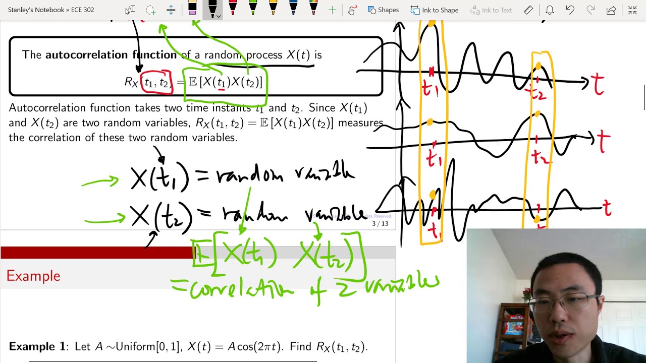 ECE 302 Lecture A.3 Autocorrelation Function
