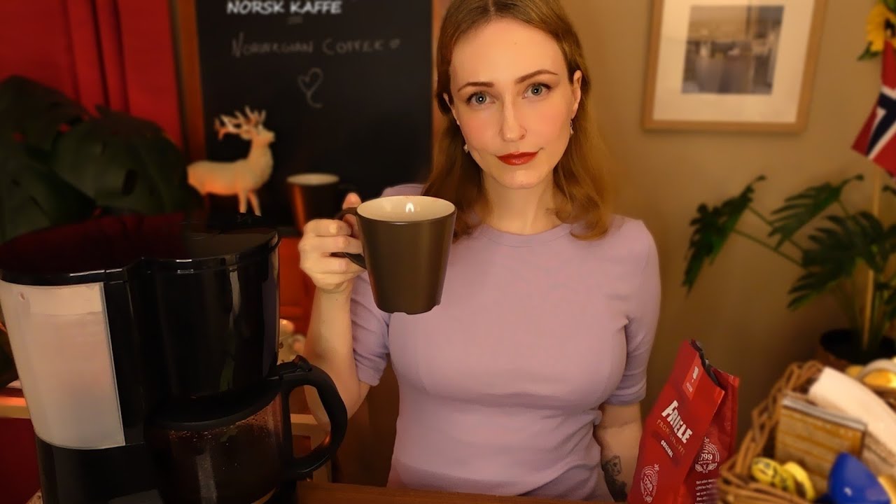 ASMR ♡ How to Make Traditional Norwegian Coffee☕🤎🇳🇴 (Soft Spoken, Over Explaining)