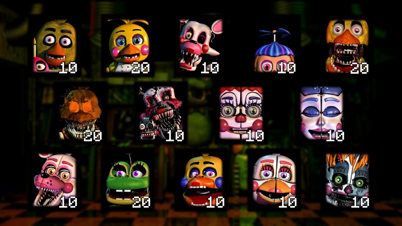 Ladies Night 1, 2 and 3 | Ultimate Custom Night | No Commentary, 1080p60