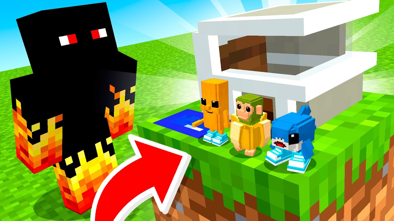 Я построил лучший дом для итальянского Мозгогнила в Minecraft