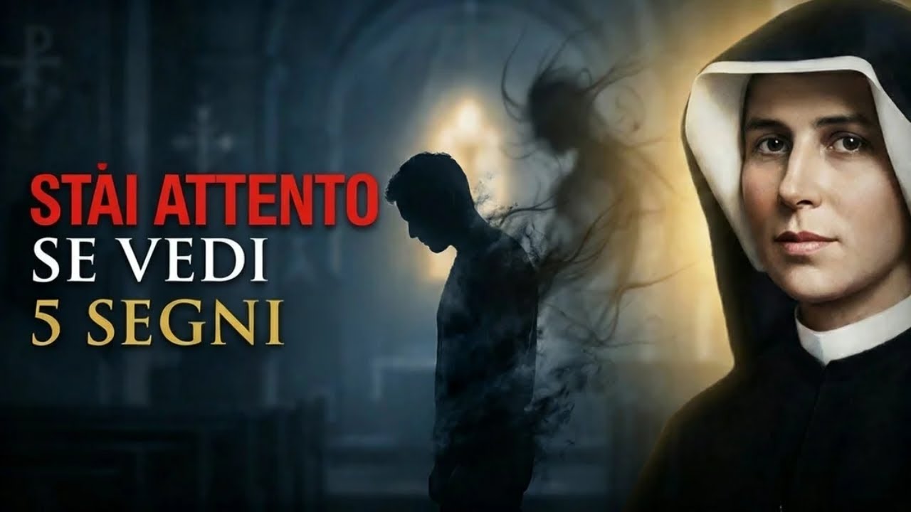 Secondo Santa Faustina, questi 5 segni rivelano la presenza di un demonio