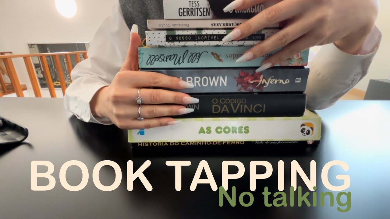 ASMR | Book tapping 📚 Fast tapping for Deep Relaxation | No Talking