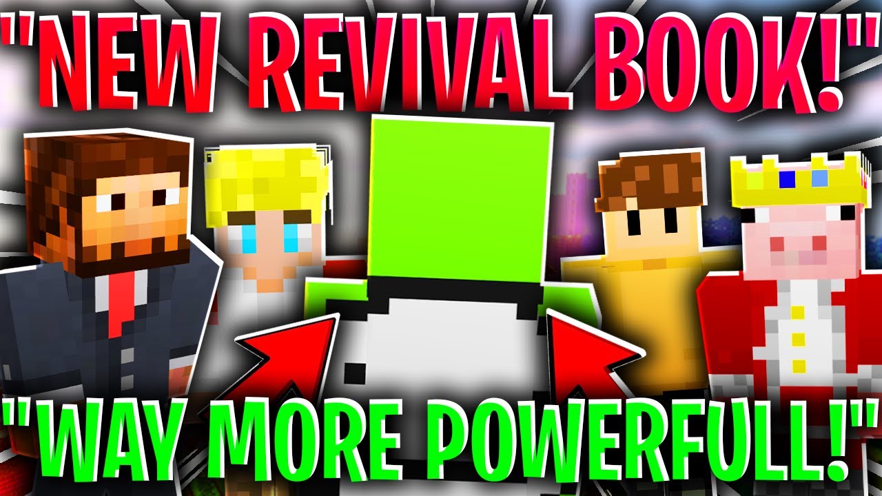 DreamXD REVEALS NEW WAY BETTER REVIVAL BOOK! (dream smp)