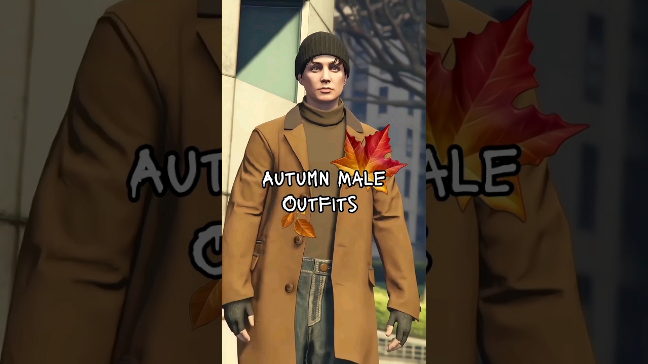 Autumn GTA 5 Male Outfits 🍁 #gta #gtaoutfits #shorts