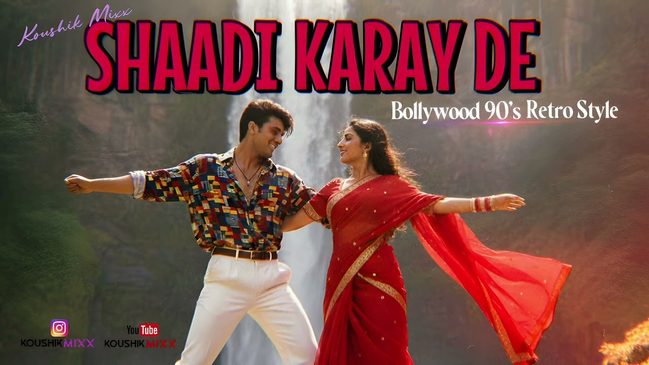 Shaadi Karay De (Bollywood 90’s Retro Style Remix) | KoushikMixx |Mor Athra Saal #nagpuri #90s #fyp 