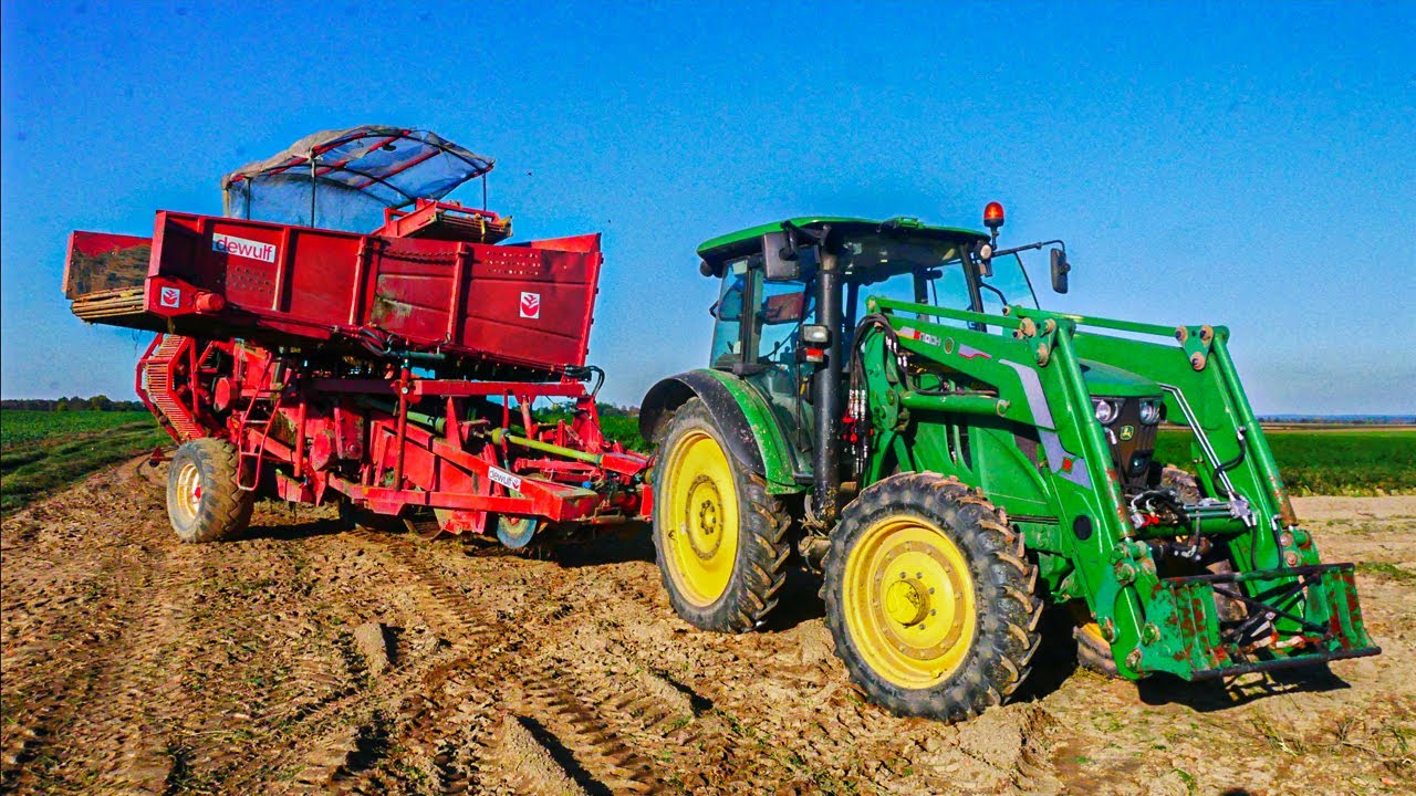 Kopanie Marchwi 2022 ☆ 2x John Deere ☆ Fendt ☆ Dewulf ☆ Metaltech ☆ Podkarpacie ☆