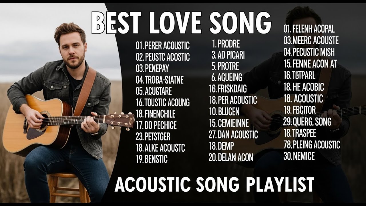 Romantic Chill Acoustic Love Songs | Relaxing Playlist Vol. #2856