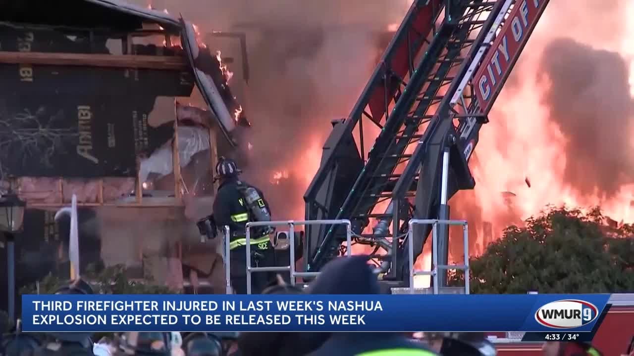 Second firefighter released from hospital after Nashua natural gas explosion